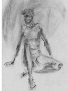 shading using charcoal